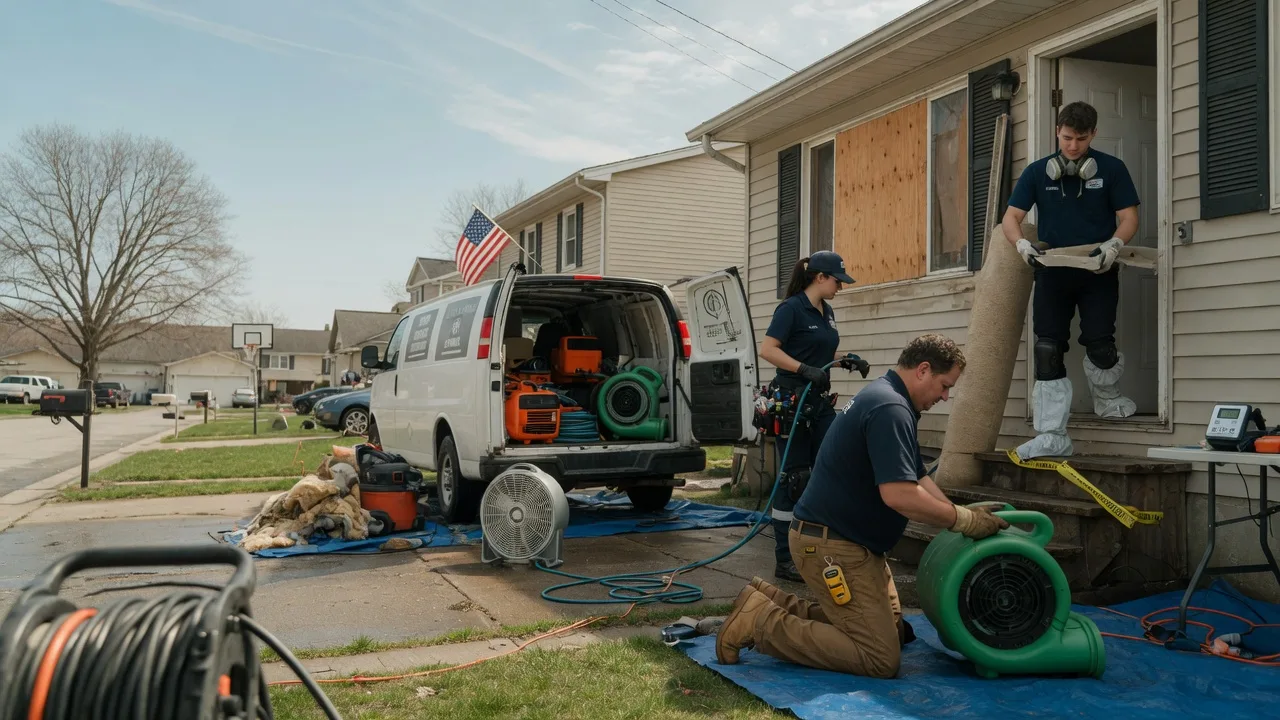 Water Damage Restoration in Melbourne, AR near me